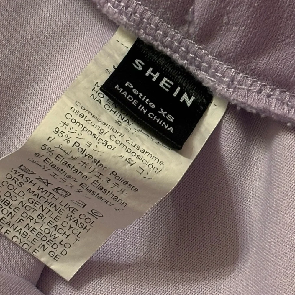 SHEIN Lavender Layered Women's Skirt Sz Petite XS